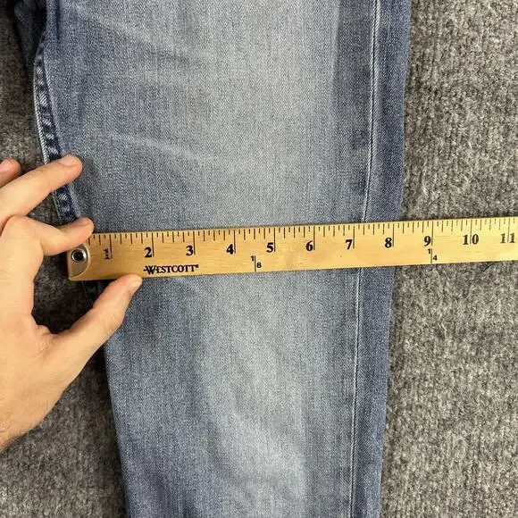 Rag Bone Jeans Mens 30 Fit 2 Slim Medium Wash Blue Stretch Denim Standard Issue - Picture 12 of 14